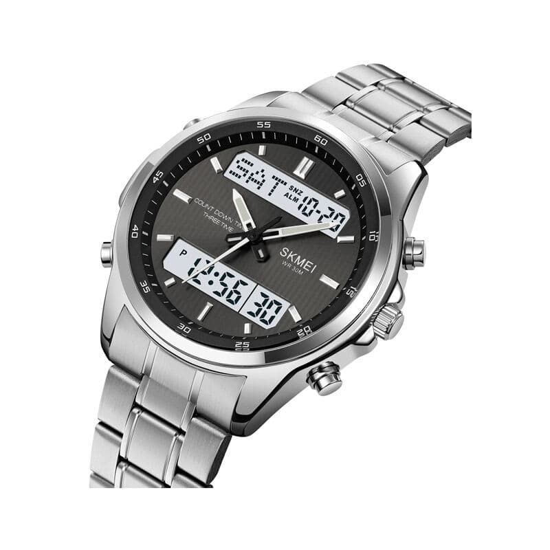 SKMEI 2049 Analog Digital Dual Display Watch for Men
